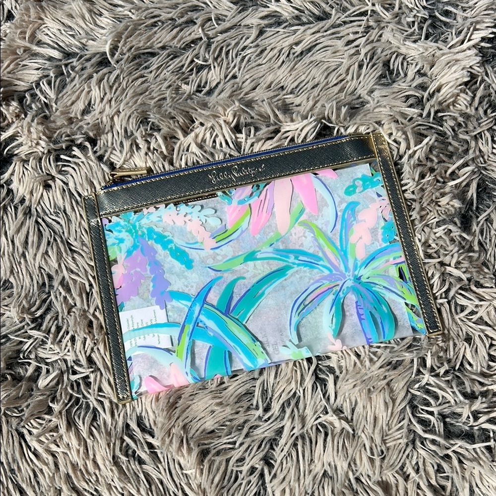 Lilly Pulitzer Translucent Pouch